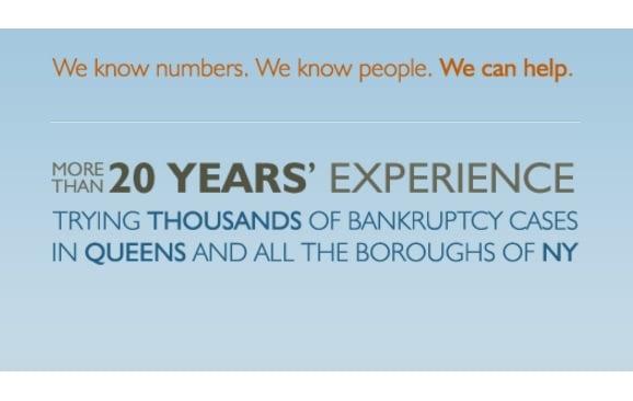 Mark E. Cohen has more than 20 years' experience helping Queens residents with bankruptcy matters.