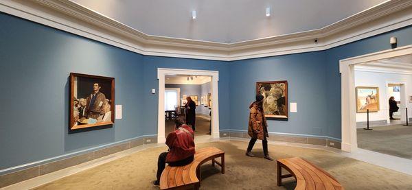 This room is dedicated to the Four Freedoms