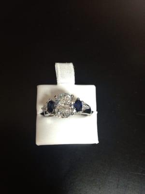 Custom ring made for customers stones