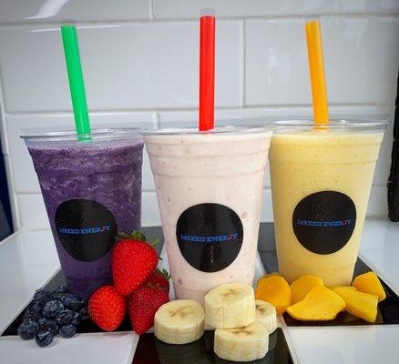 Smoothies and protein shakes