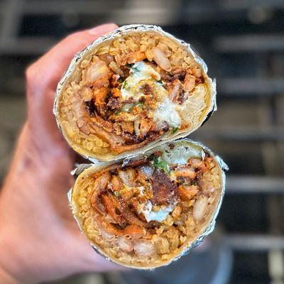 Al Pastor super burrito