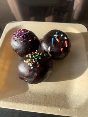 Sugar free chocolate truffles