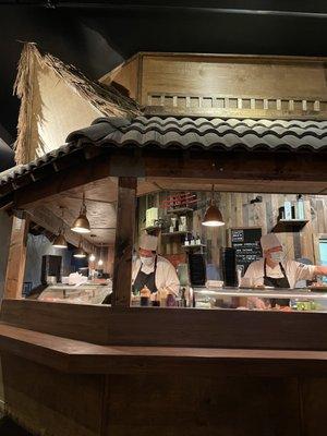 Updated Sushi bar - looks really authentic