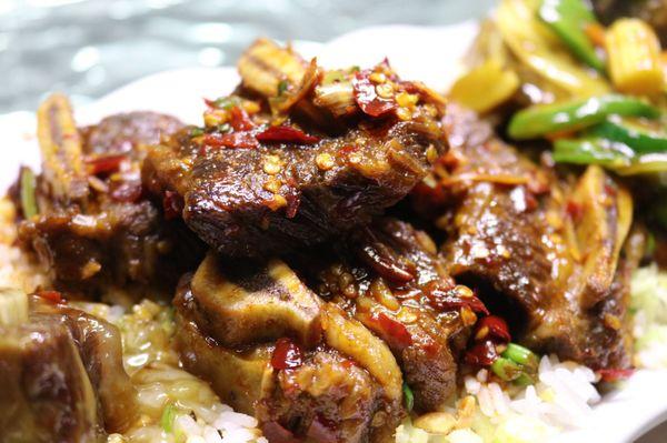 Spicy short ribs