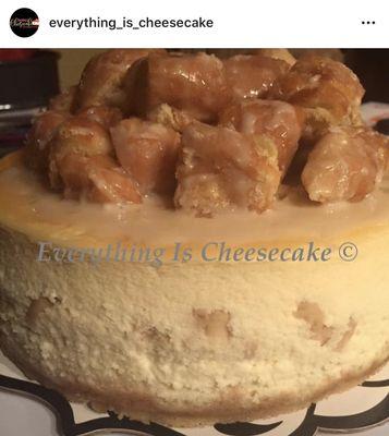 Glazed Donut Cheesecake