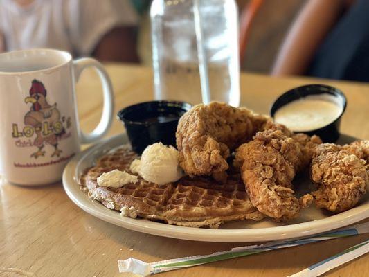 Puffs Chicken Tender Basket with