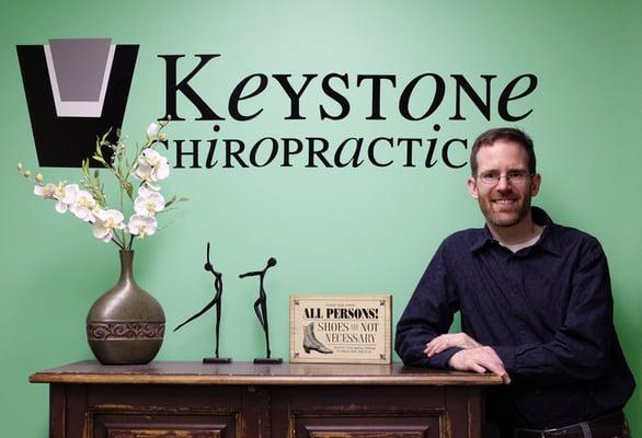 Dr. Richards welcomes you to Keystone Chiropractic.