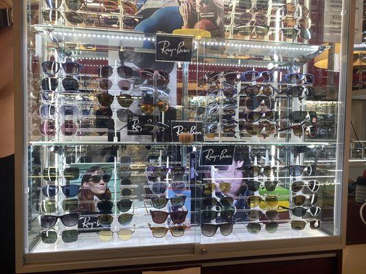 Some selection of their glasses.