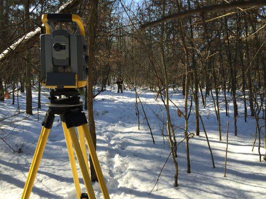 Winter surveying