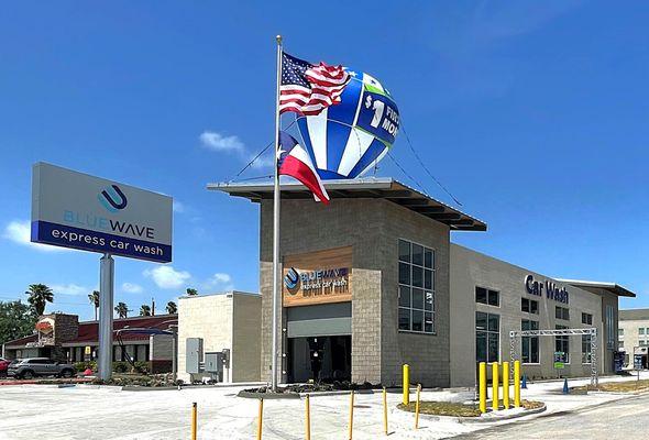 BlueWave Express Car Wash - Now Open in McAllen, TX