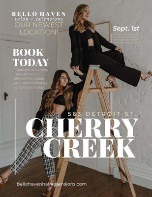 BELLO HAVEN SALON AT CHERRY CREEK - OPENING SEPTEMBER 1ST 2022!