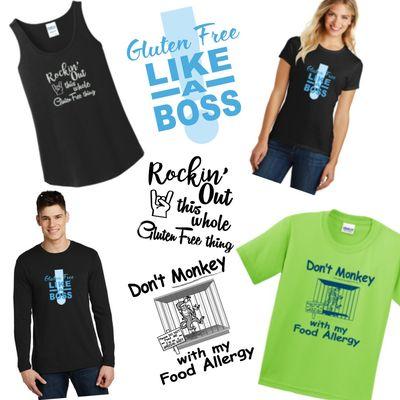 All these designs can be ordered at glutenfreeflyer.com