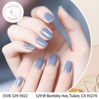 Fall for a new look! 
 Our salon's warm ambiance and talented team are here to make your nails pop with seasonal charm.