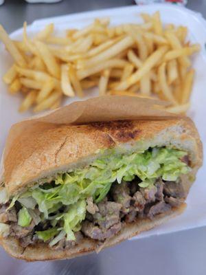 Torta special,  great fries!  Great sandwich!