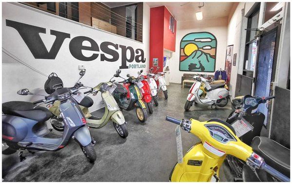 Vespa Portland as of 11/1/21.