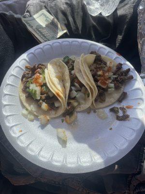 asada tacos.