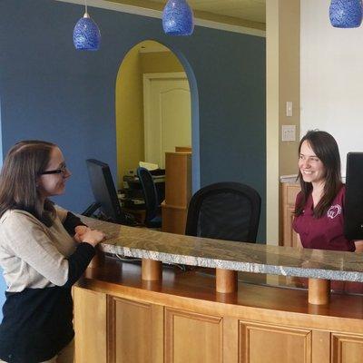 Front Desk Welcome To Walker Chiropractic!