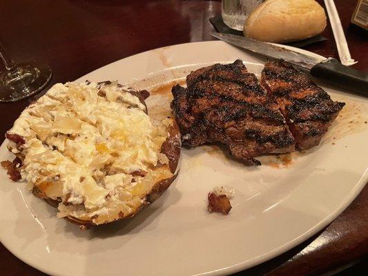 Ribeye & Baked Potato