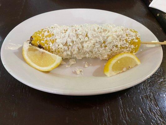 Elote without Chile