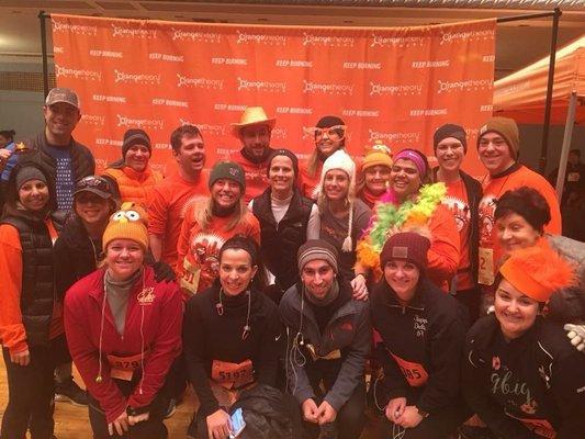 Turkey Trot with Otf members and staff