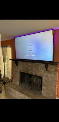 TV installation/ mount