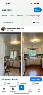 Interior Painting
 Exterior Painting
 Pressure Washing
 Cabinet Painting
 Staining