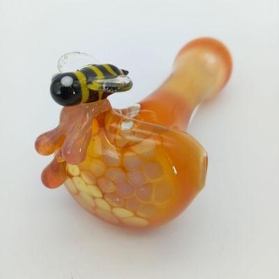 Bee with Honeycomb