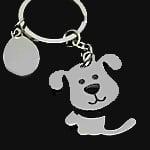 Dog Keyring: $6.98