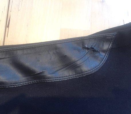 The leggings Starcrest destroyed late October 2017.