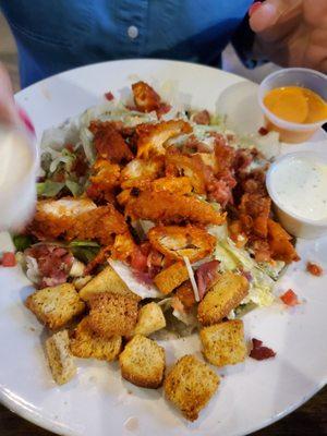 Buffalo chicken salad