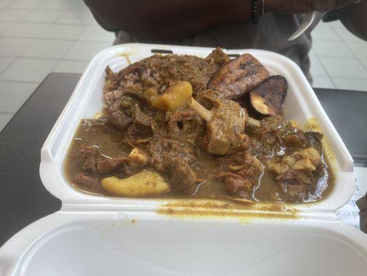 Curry Goat Meal