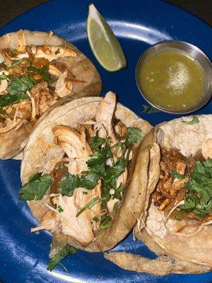 Chicken Tinga tacos