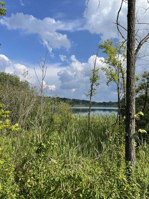 Peaking out on Maltby Lake