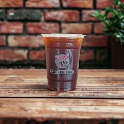 Iced Cowboy Coffee (Americano)