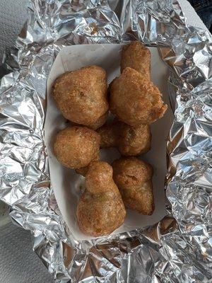 Fried mushrooms