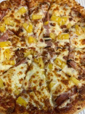 Ham and pineapple