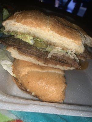 Milanesa Steak Torta