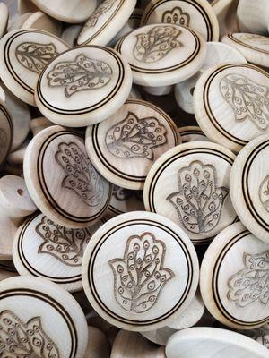 Custom Laser Engraved  Cabinet Door Knobs