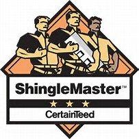 We are a Certified ShingleMaster contractor.