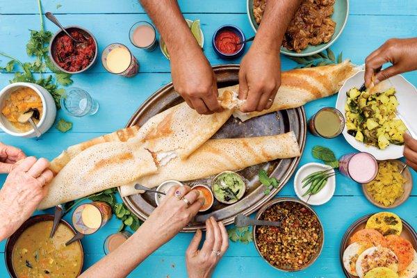 Family style Dosa