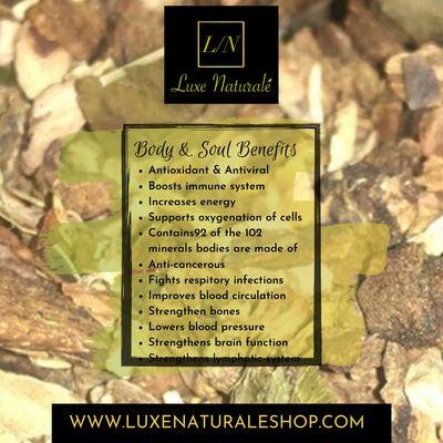 Body & Soul tea, a powerful blend of herbs for optimal health.