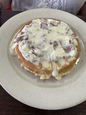 Chipped Beef & Waffle