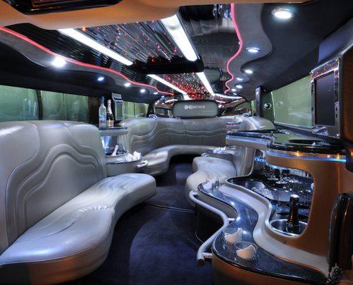 Hummer Limo Interior