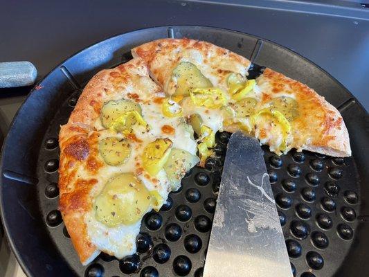 Pickle pizza