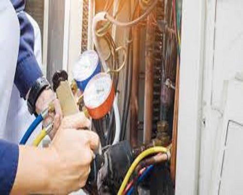 HVAC repair service.