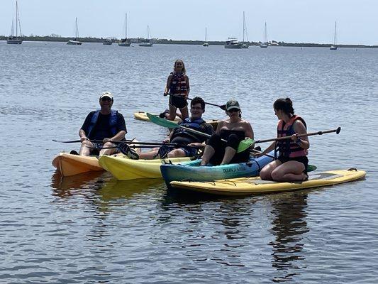 Family Day Paddles