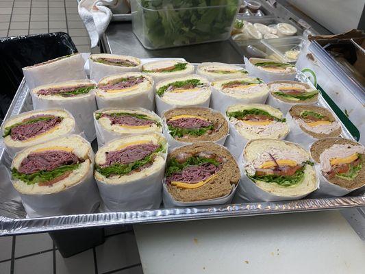 We can cater your business luncheons, football gatherings, and celebratory parties. Call today and place your order!