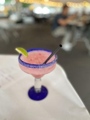 Strawberry coconut margarita