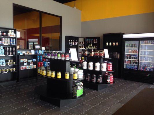 Supplement shop is up and running !! Pre workouts, recovery, protein, vitamins, it's all here 3