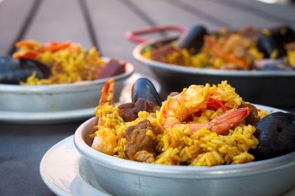 Paella valenciana